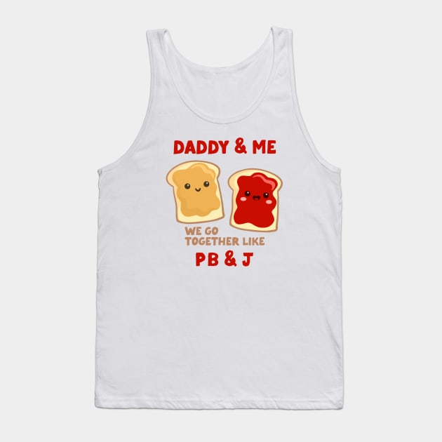 pbj daddy & me (strawberry) Tank Top by mystudiocreate